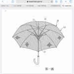 具透視、透氣、不透水之雨陽傘